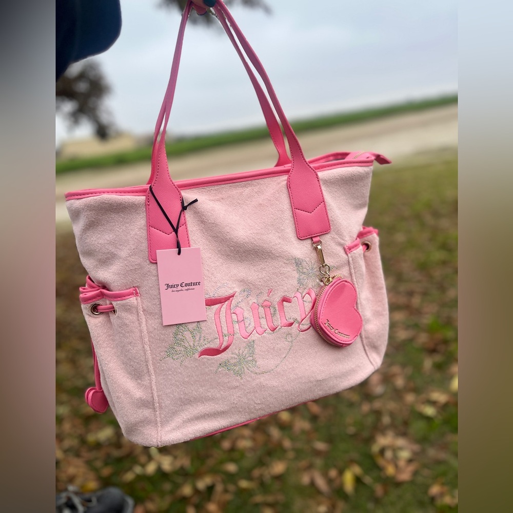 Juicy Couture Wingin it Tote Pink Diamond NWT